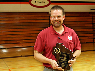 Markhardt Named Wisconsins Top HS Teacher